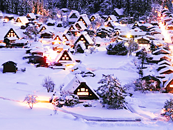 【東瀛假期】星空雪舞、白川鄉合掌村夢幻點燈五日（新穗高纜車絕景、雪之迴廊、兼六園、三方五湖）